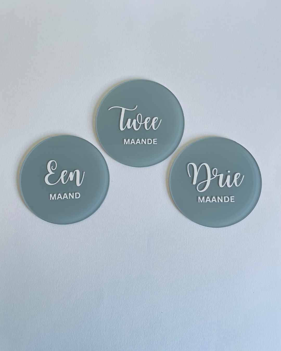 Round Acrylic Milestone Set